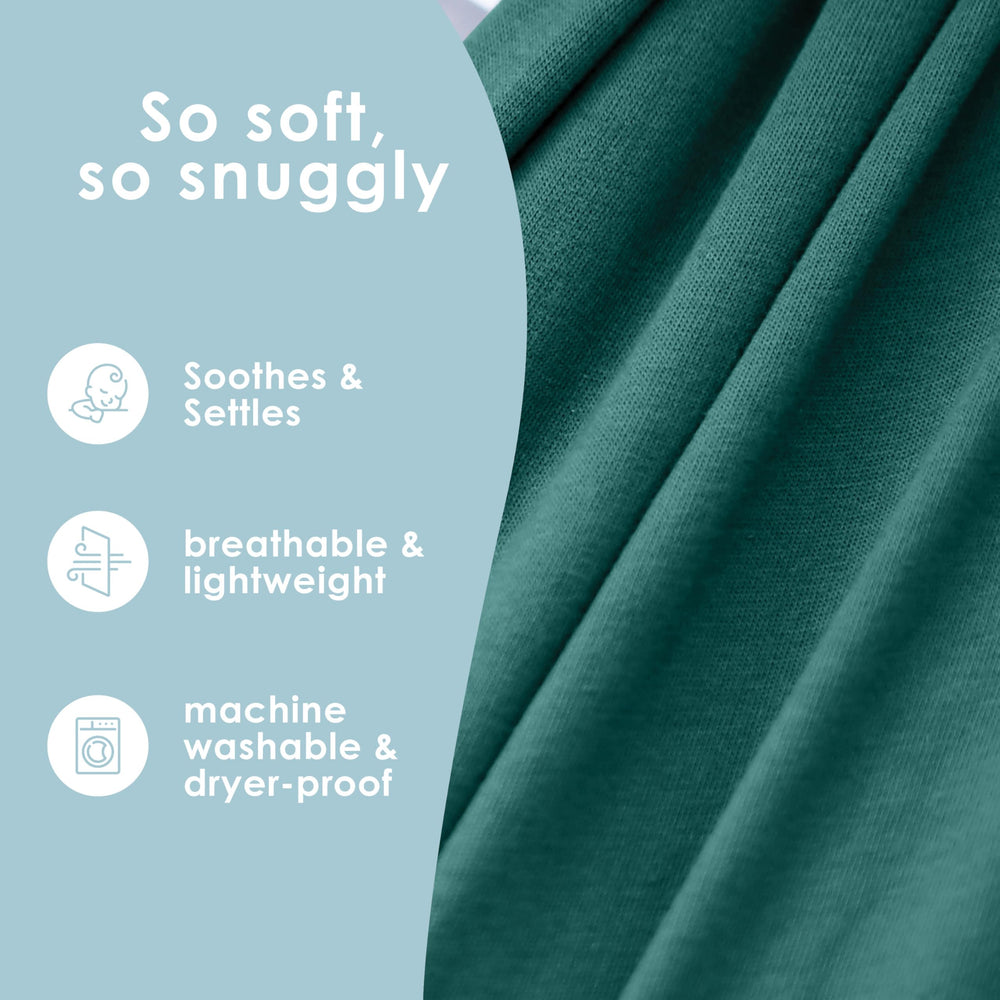 Sleepy Wrap portable and lightweight carrier for easy on-the-go use.