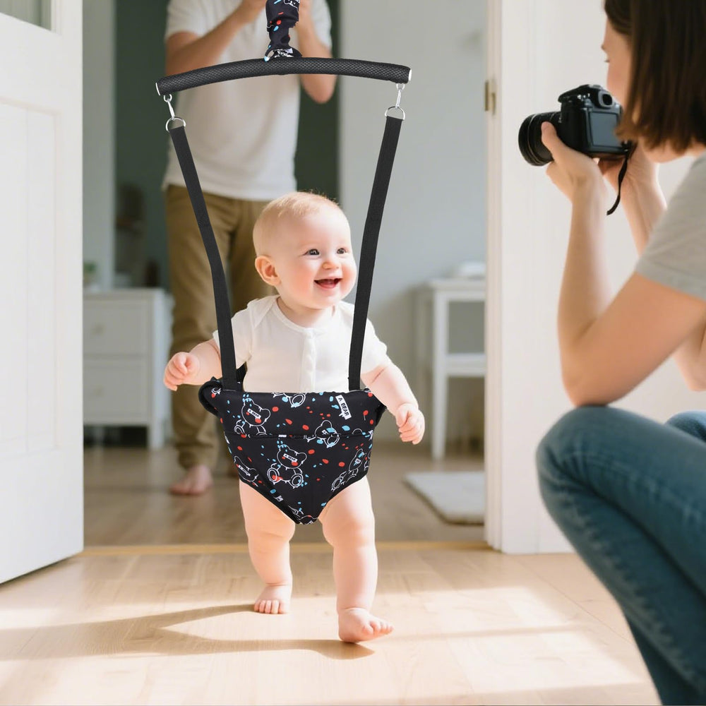 Slevoo Baby Jumper age 6 to 12 months use supports mobility.