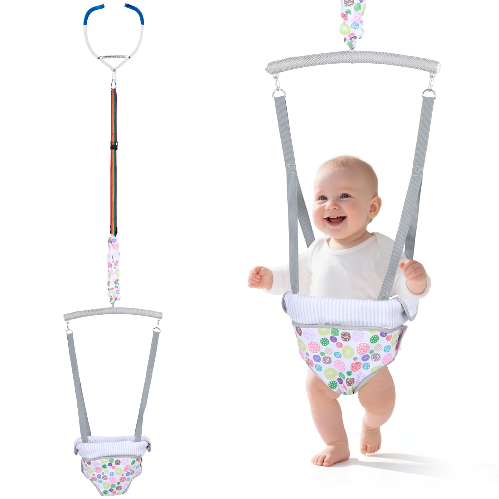 Slevoo Baby Jumper doorway bounce supports active play and leg development.