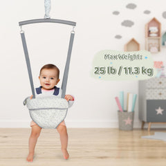 Slevoo Baby Jumper spring bounce delivering smooth, consistent movement for playtime.