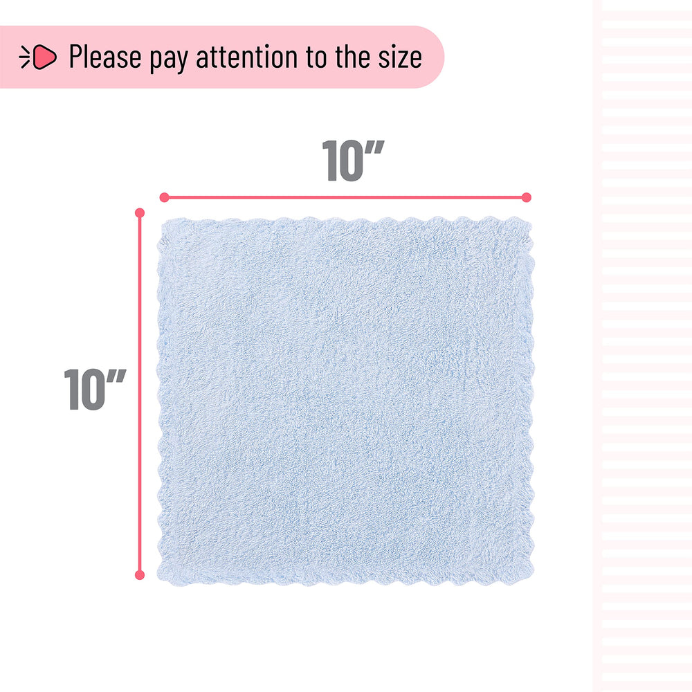Colorful Slick Solutions washcloths arranged for display and selection.