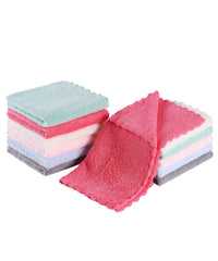Slick Baby Washcloths by Slick Solutions, 12-pack, colorful 10x10, gentle on delicate skin.