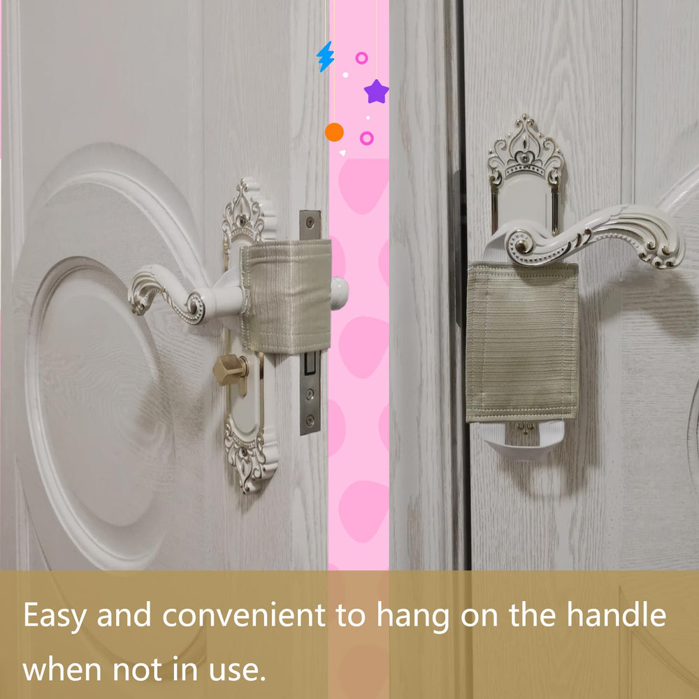 Compact SLIFEOW cushion sized 4.1 by 3.1 inches on door edge