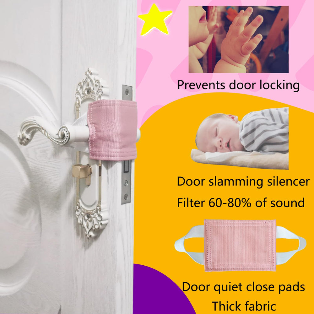 4.1 by 3.1 inch SLIFEOW latch cover on interior door.
