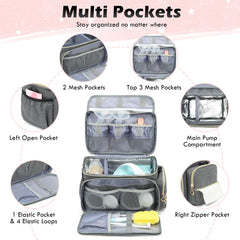 SLINRKE Spectra bag removable dividers enable tailored organization.
