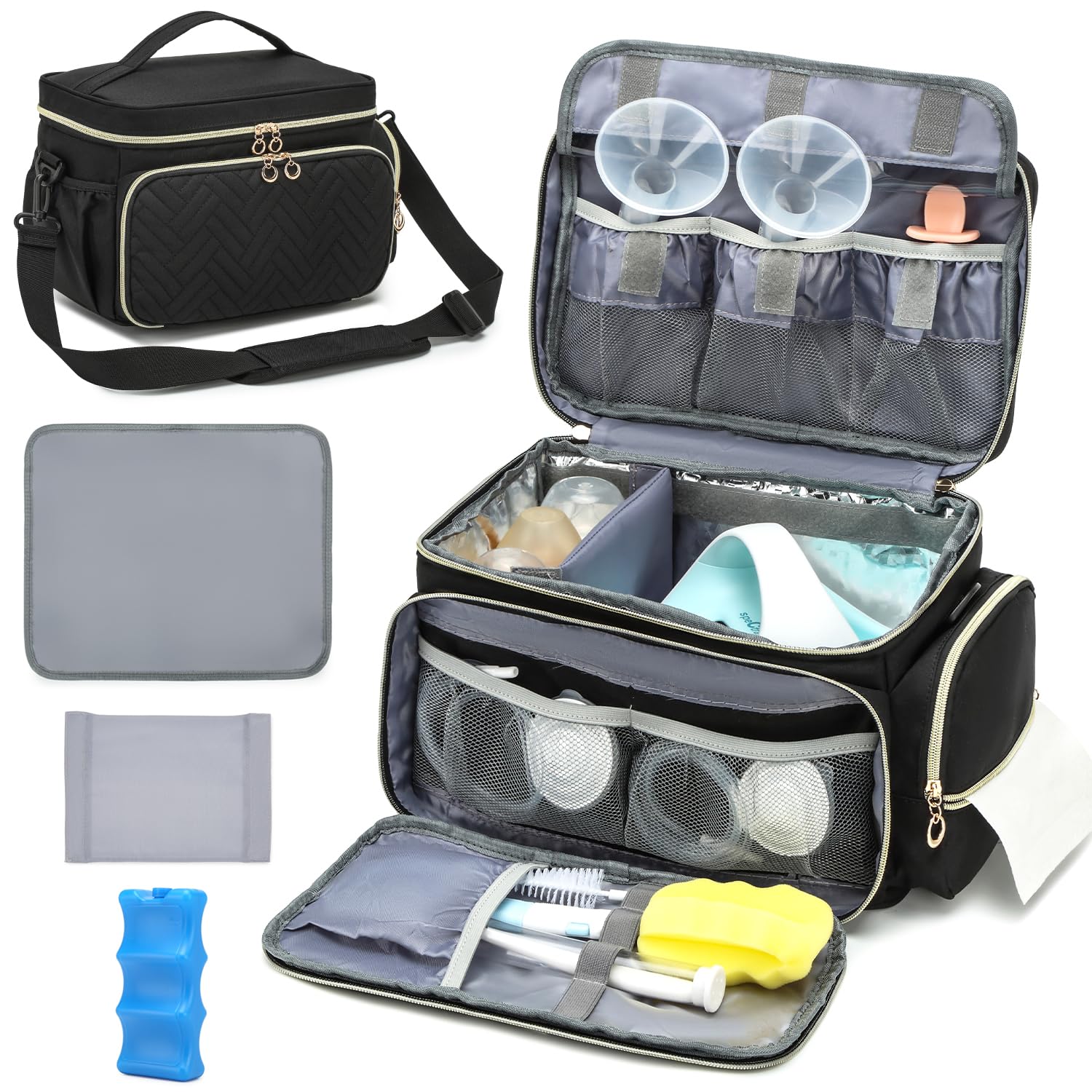 SLINRKE Spectra S1/S2 compatible bag for discreet on-the-go pumping.