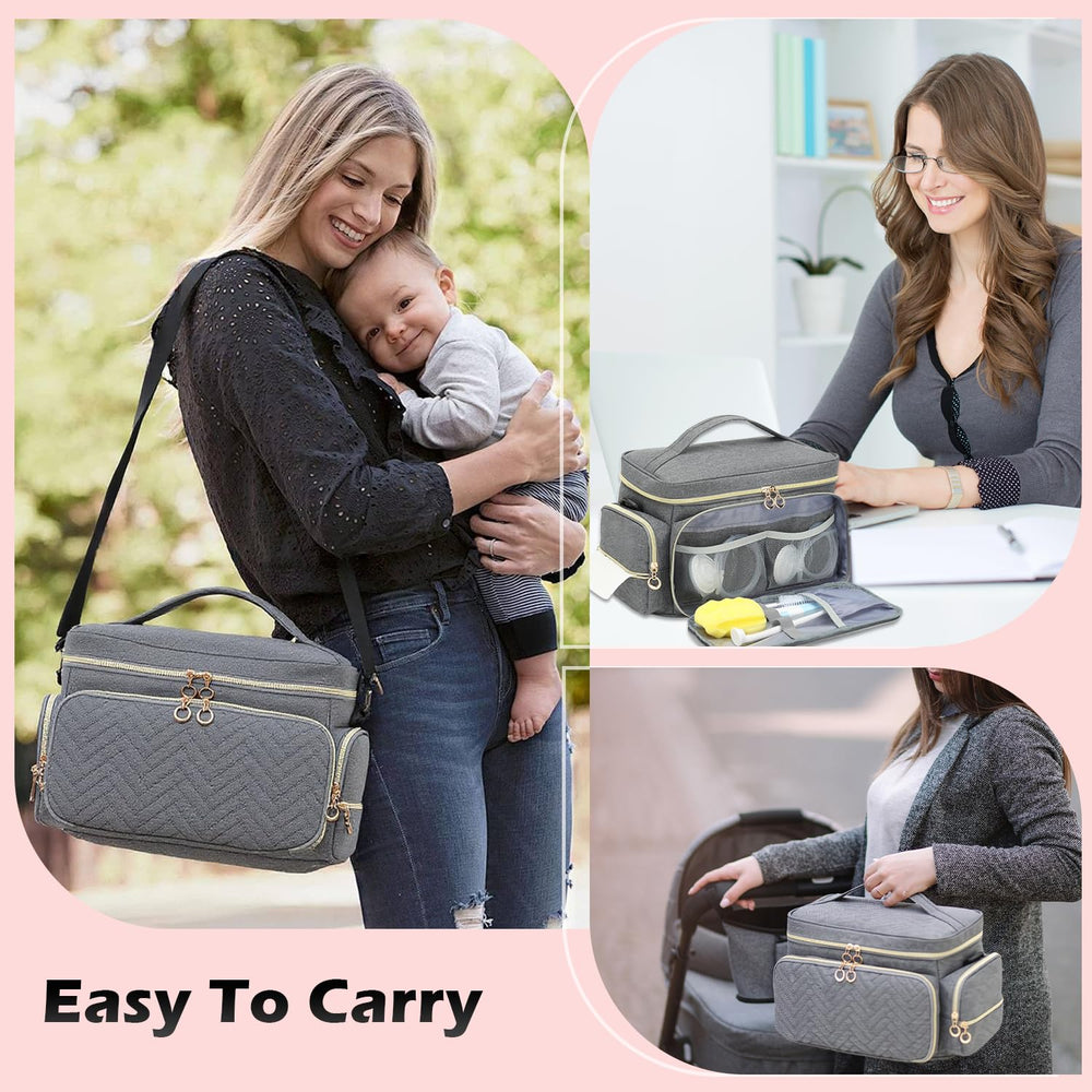 SLINRKE Spectra bag adjustable shoulder strap enables comfortable transport.