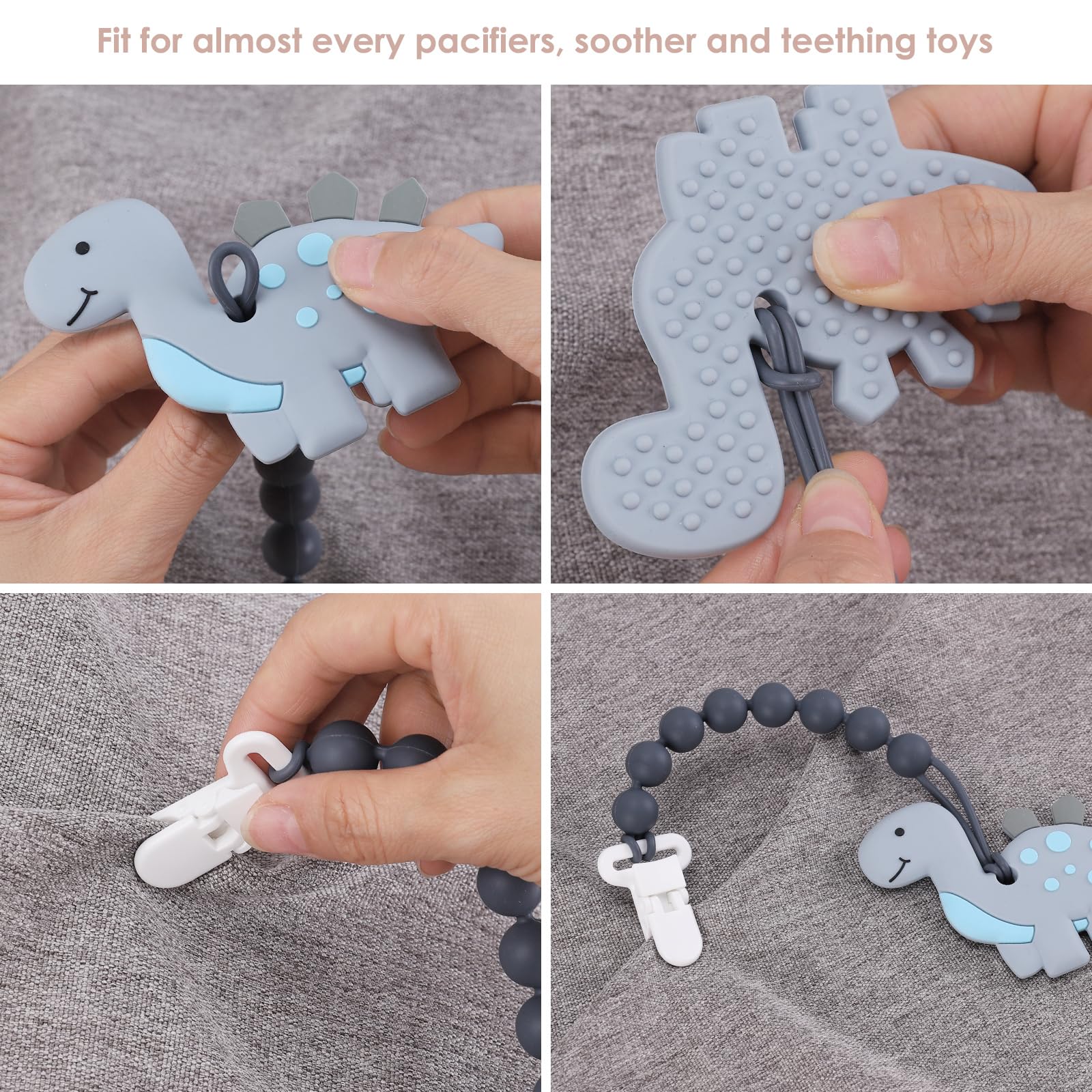 Easy-clean Slotic clips ready after a quick wipe-down.