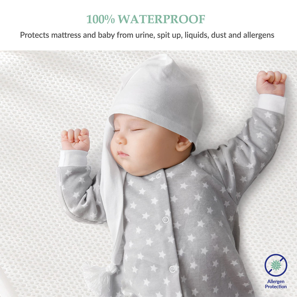 Slumberfy 3D mesh top demonstrates airflow-friendly design for cooler sleep.
