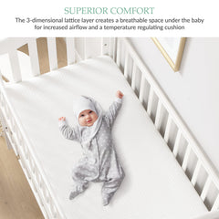 Slumberfy Hypoallergenic protector safe for sensitive skin and clean sleep environment.
