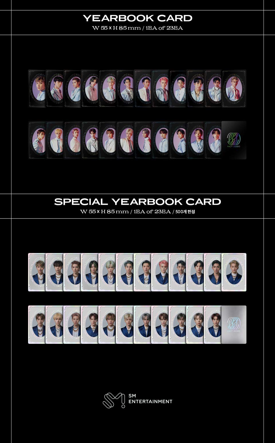 SM Ent NCT RESONANCE Pt.1 on-pack poster for display and artwork