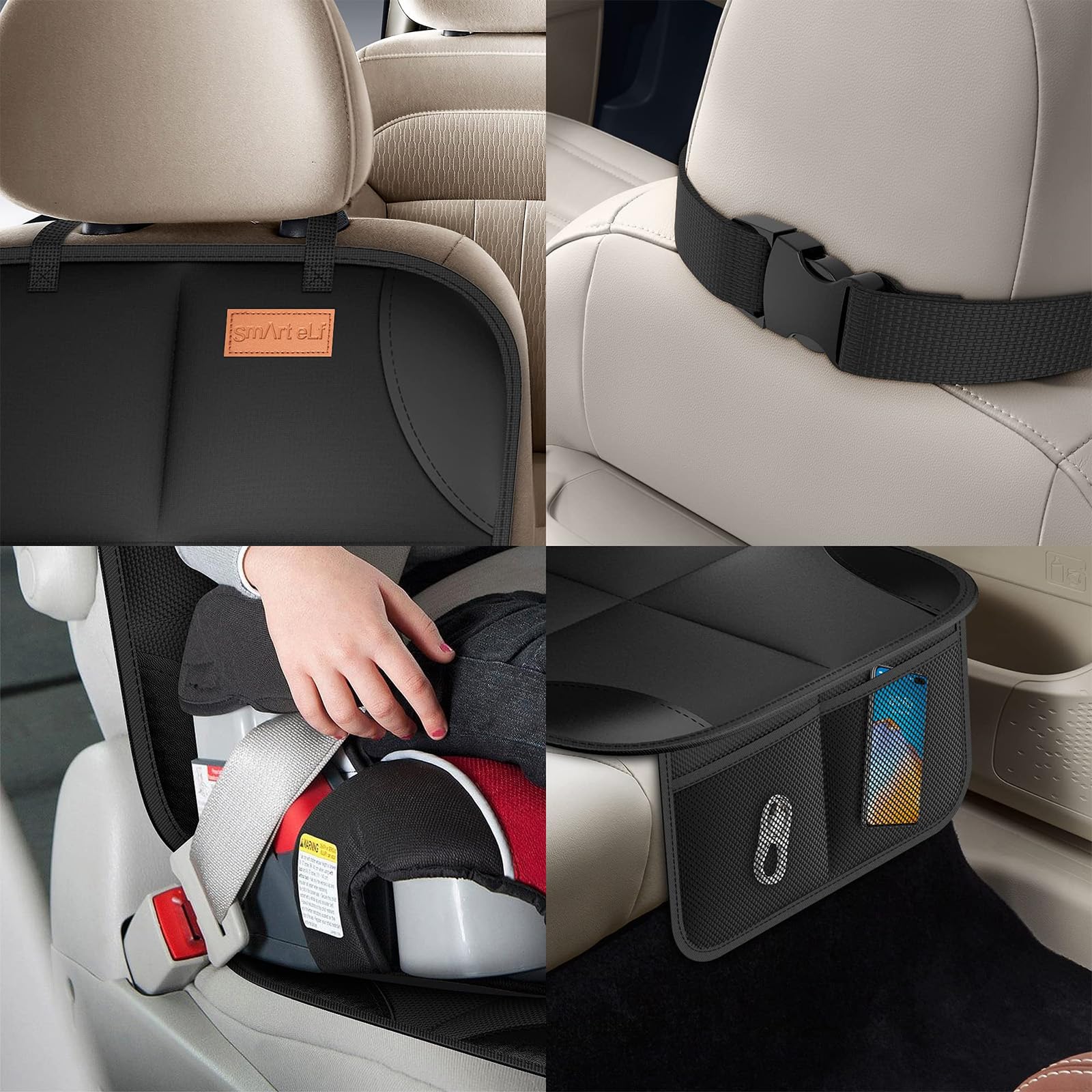 SMART ELF weatherproof fabric resists stains and spills for easy cleaning.