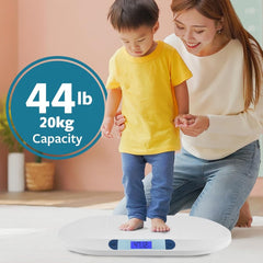 Smart Weigh Digital Pet Scale shows kitten weight display for easy growth tracking.