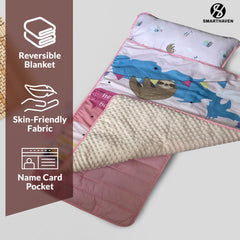 Smarthaven nap mat roll-up design with secure strap for easy transport