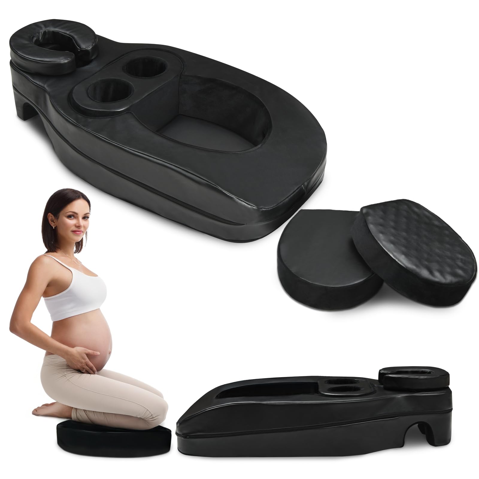 Smashier pregnancy cushion full view with back support and comfort.