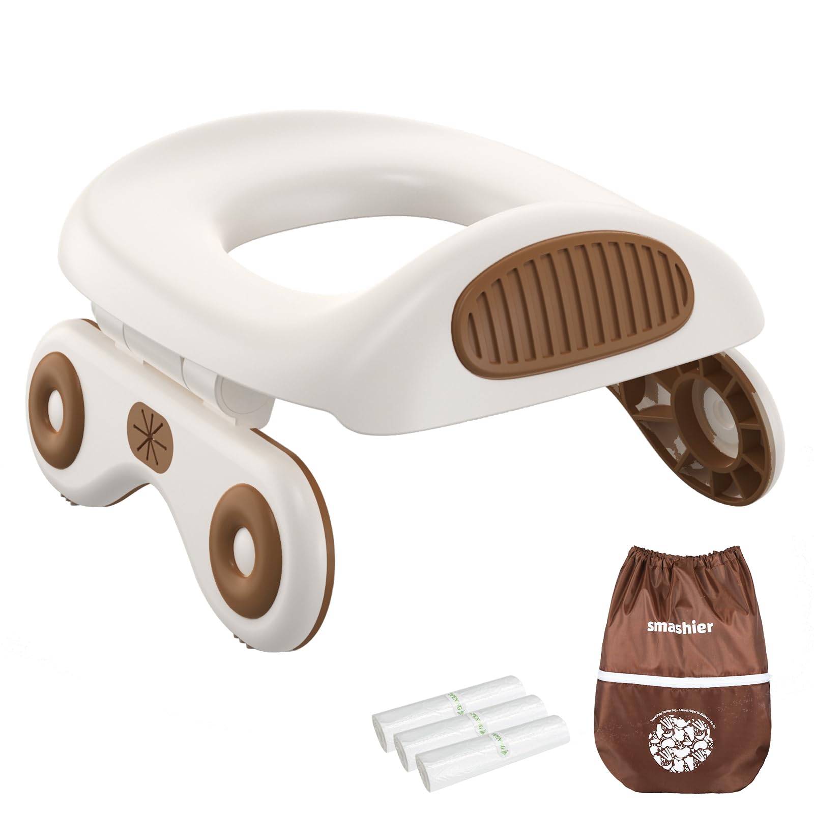 Smashier travel potty foldable seat, ideal for on-the-go potty training.