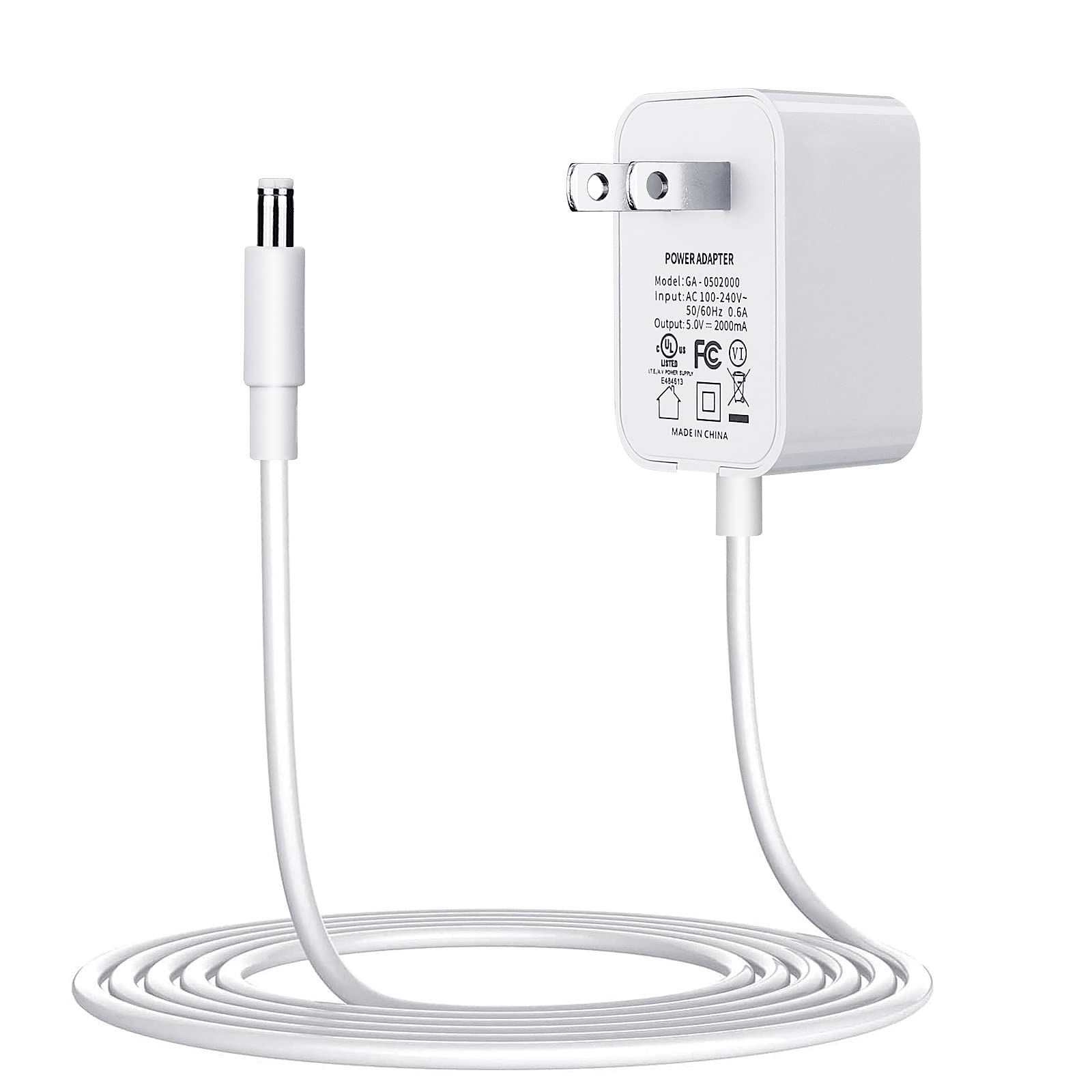Smays power cord for Graco DuetSoothe delivers steady 5V power for uninterrupted swinging