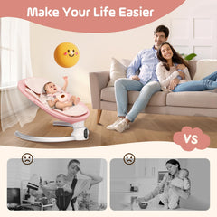 Smelluck swing offers five angles to suit baby comfort