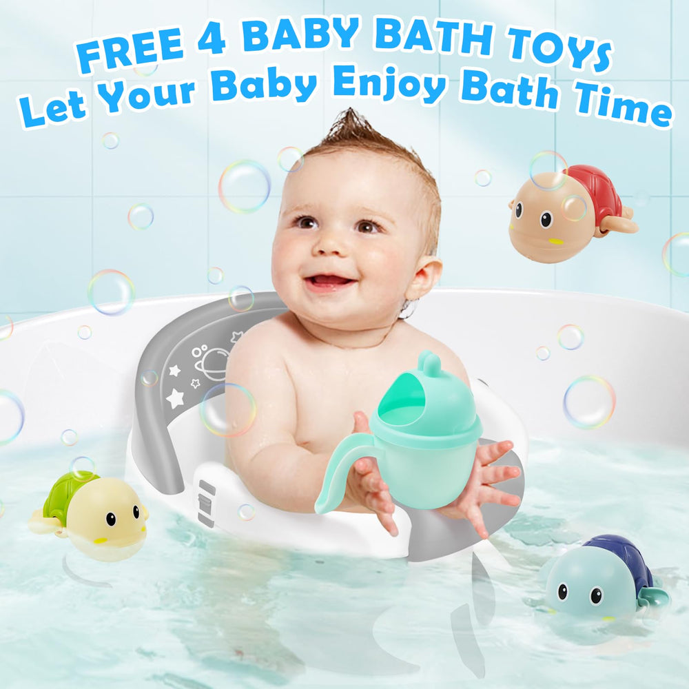 SMGZG cushioned backrest adds comfort during bath time