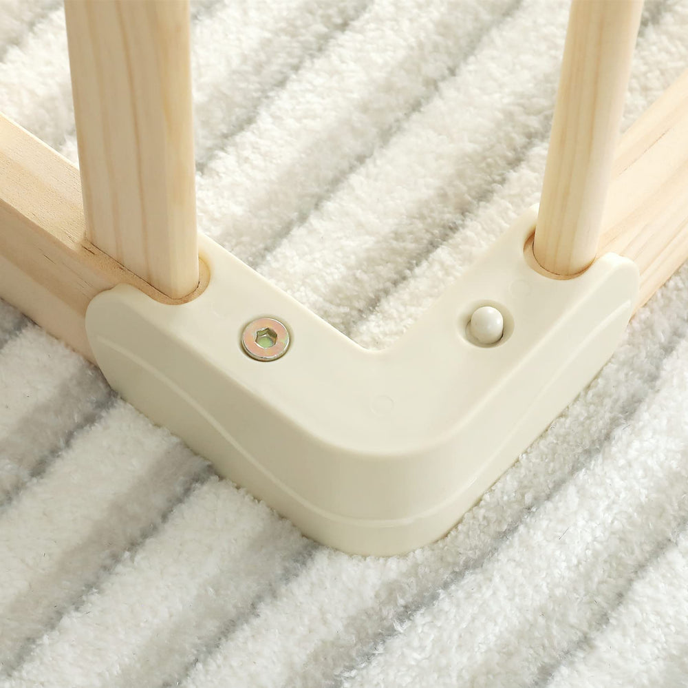 Smilebaby playpen lightweight design makes moving between rooms simple