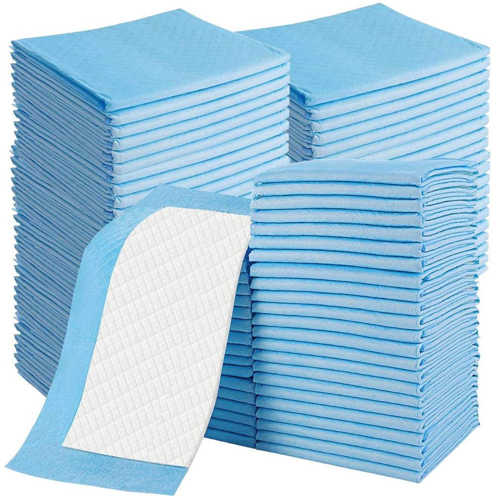 Smilixin disposable changing pad blue pack front, portable for travel.