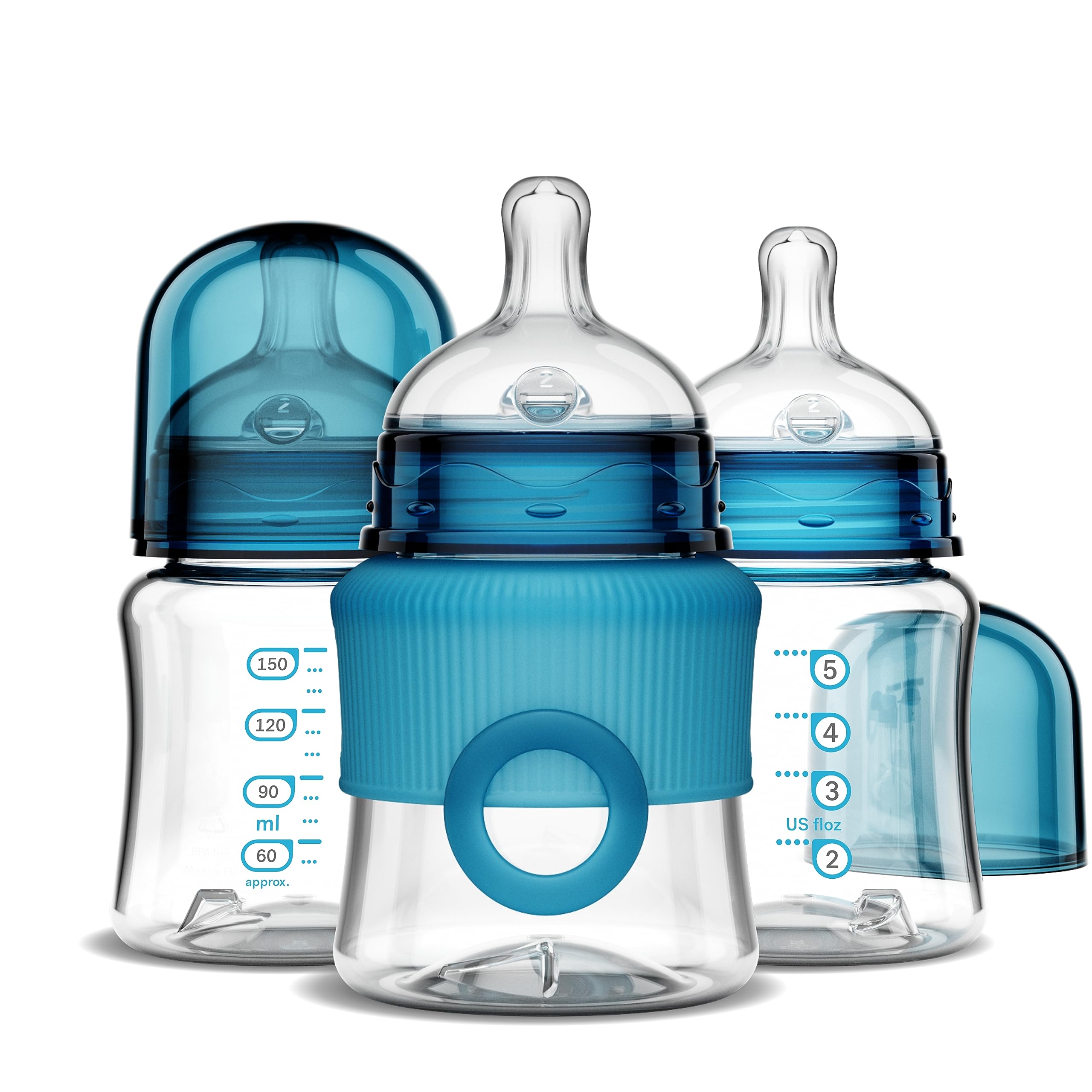 Smilo baby bottle anti-colic nipple stage-0 supports calmer feeds and reduced gas.