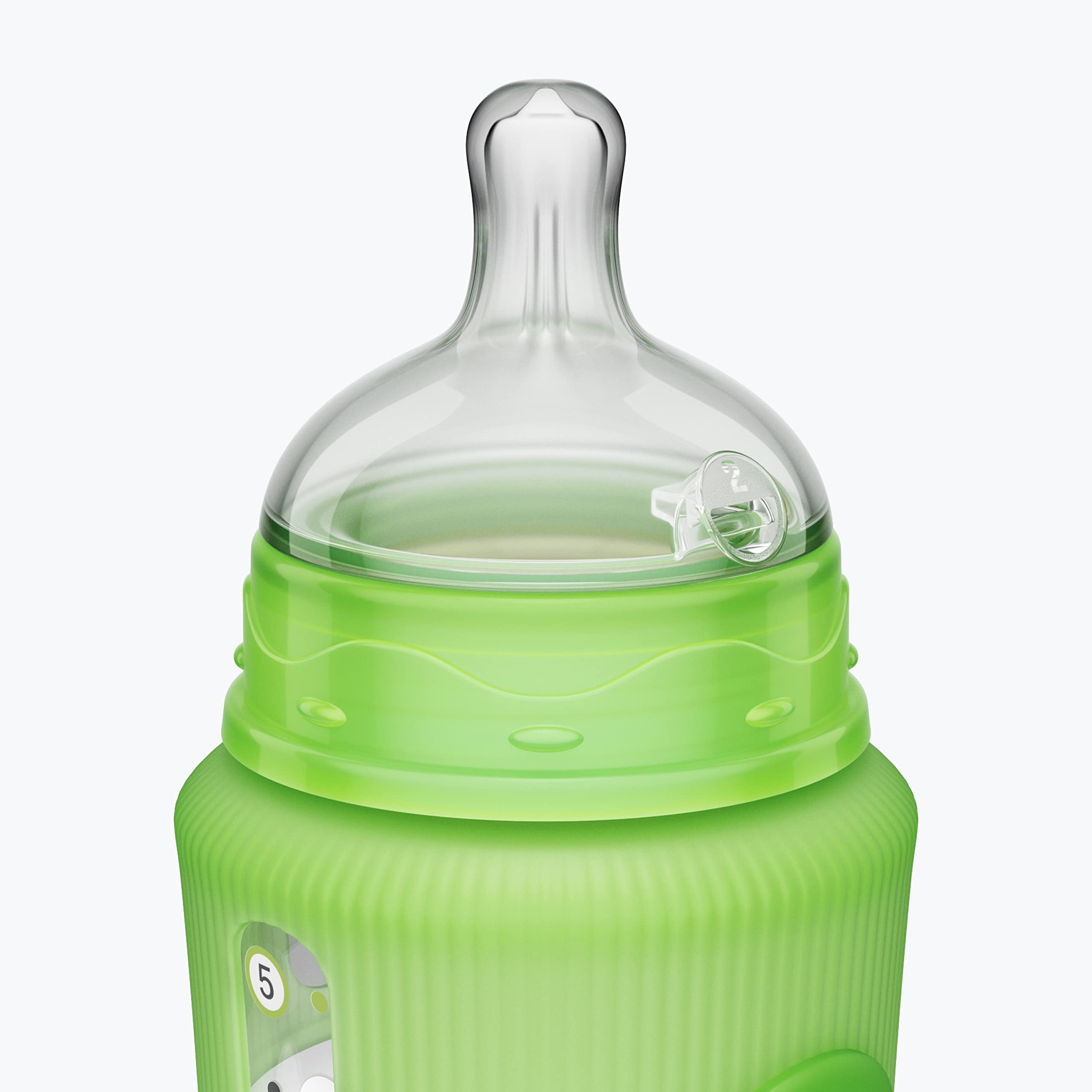 Smilo easy-clean design promotes quick, hygienic bottle care.