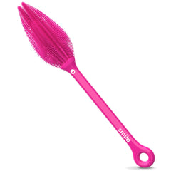 Smilo silicone baby bottle brush twin tip for precise edge cleaning of nipples