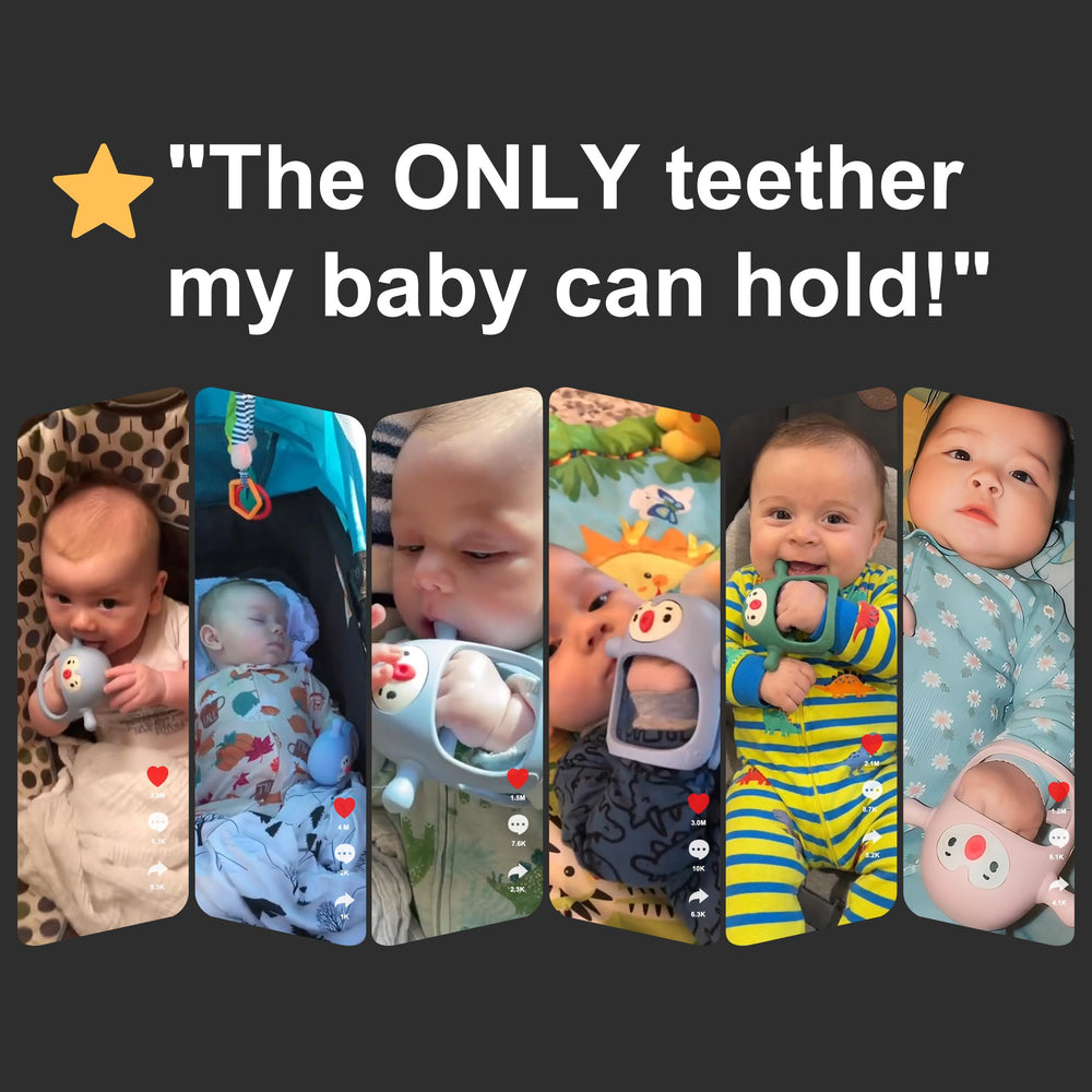 Smily Mia Newborn Essentials Gift Teether set ideal for registries