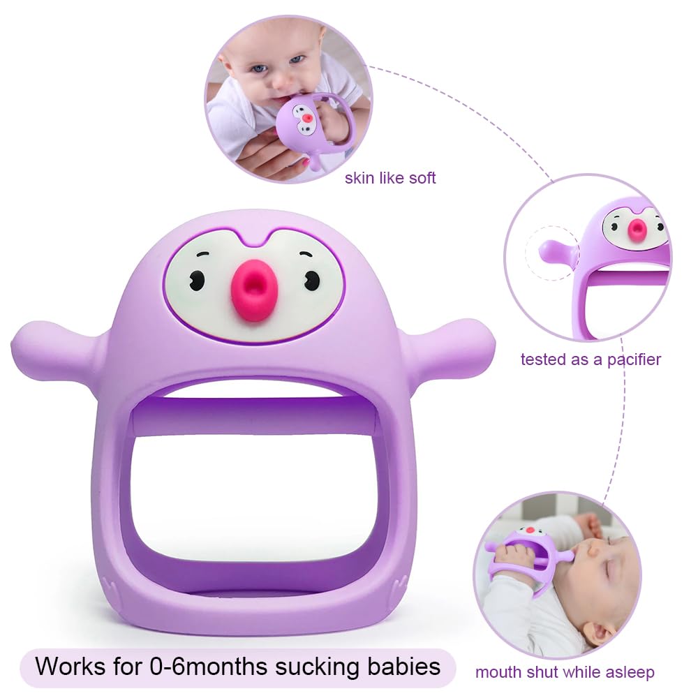 Smily Mia silicone close-up highlights BPA-free, chew-friendly texture