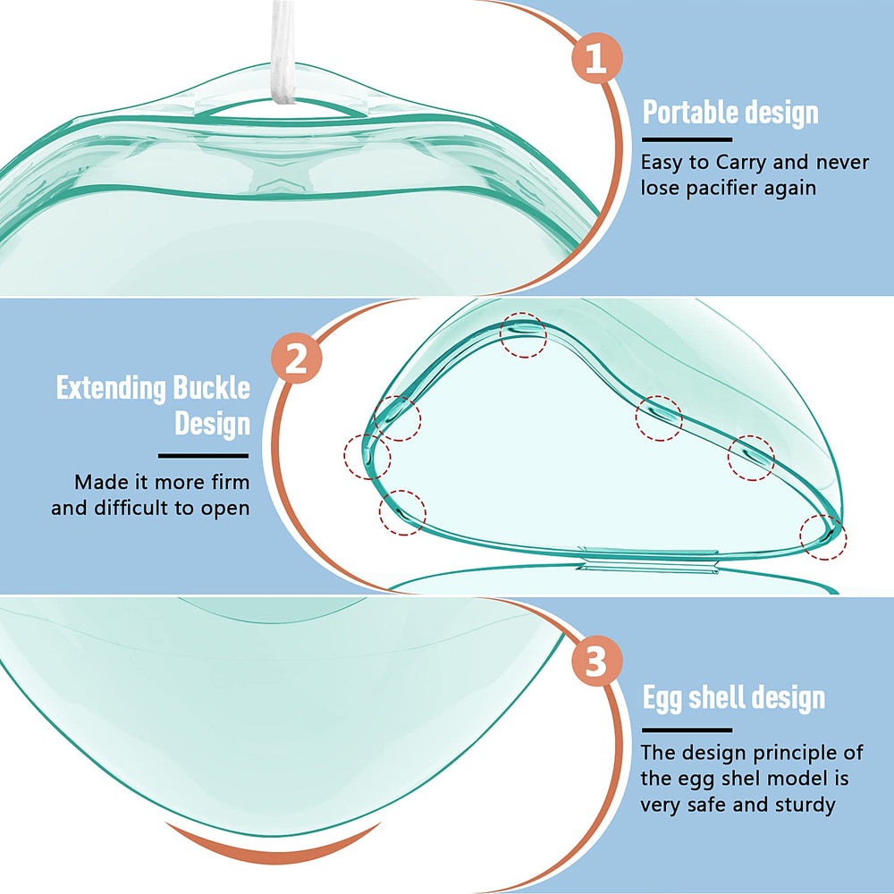 Smlpuame case features an egg-shaped design protecting contents during drops.