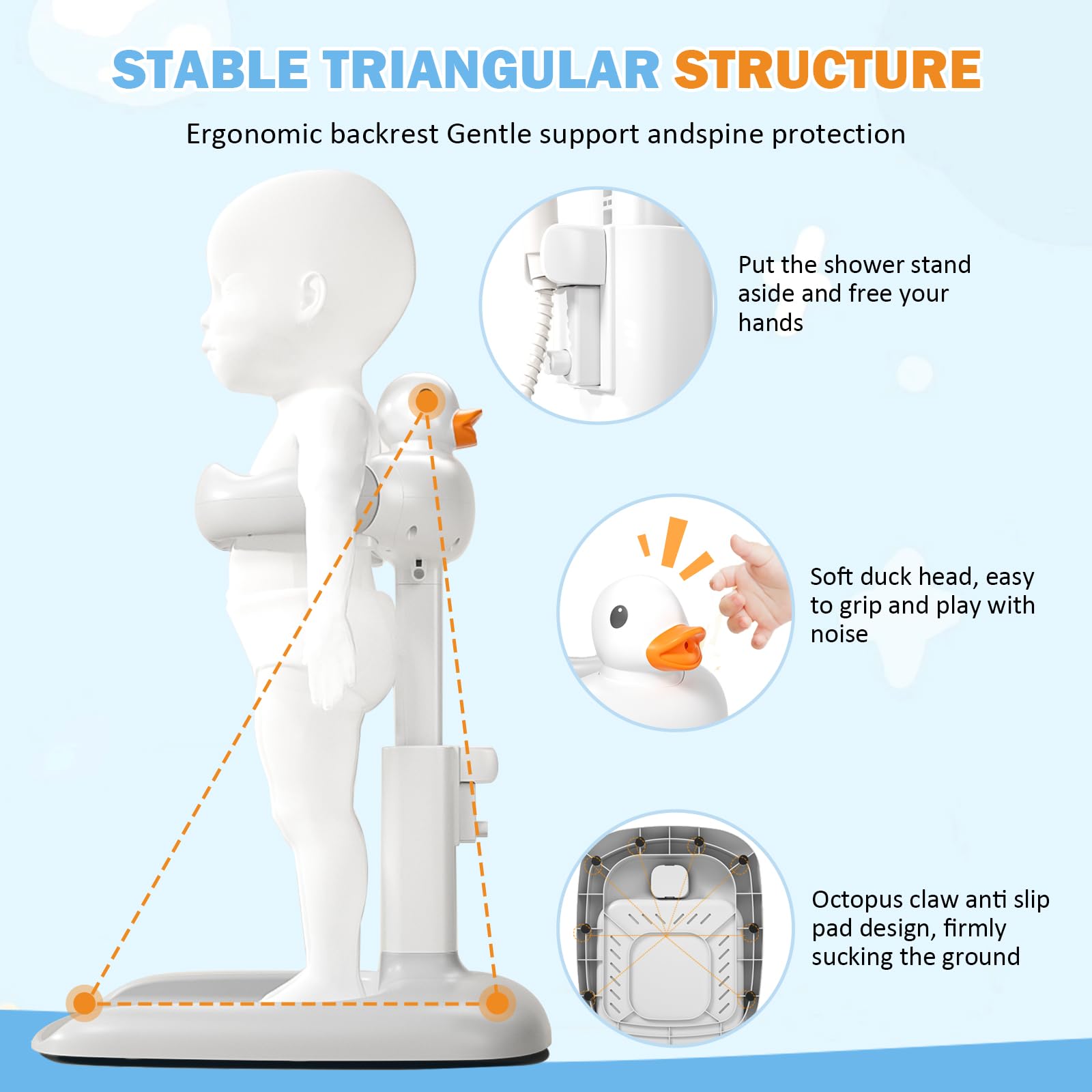 SMLXLXX foldable bath tower folds for compact storage after use
