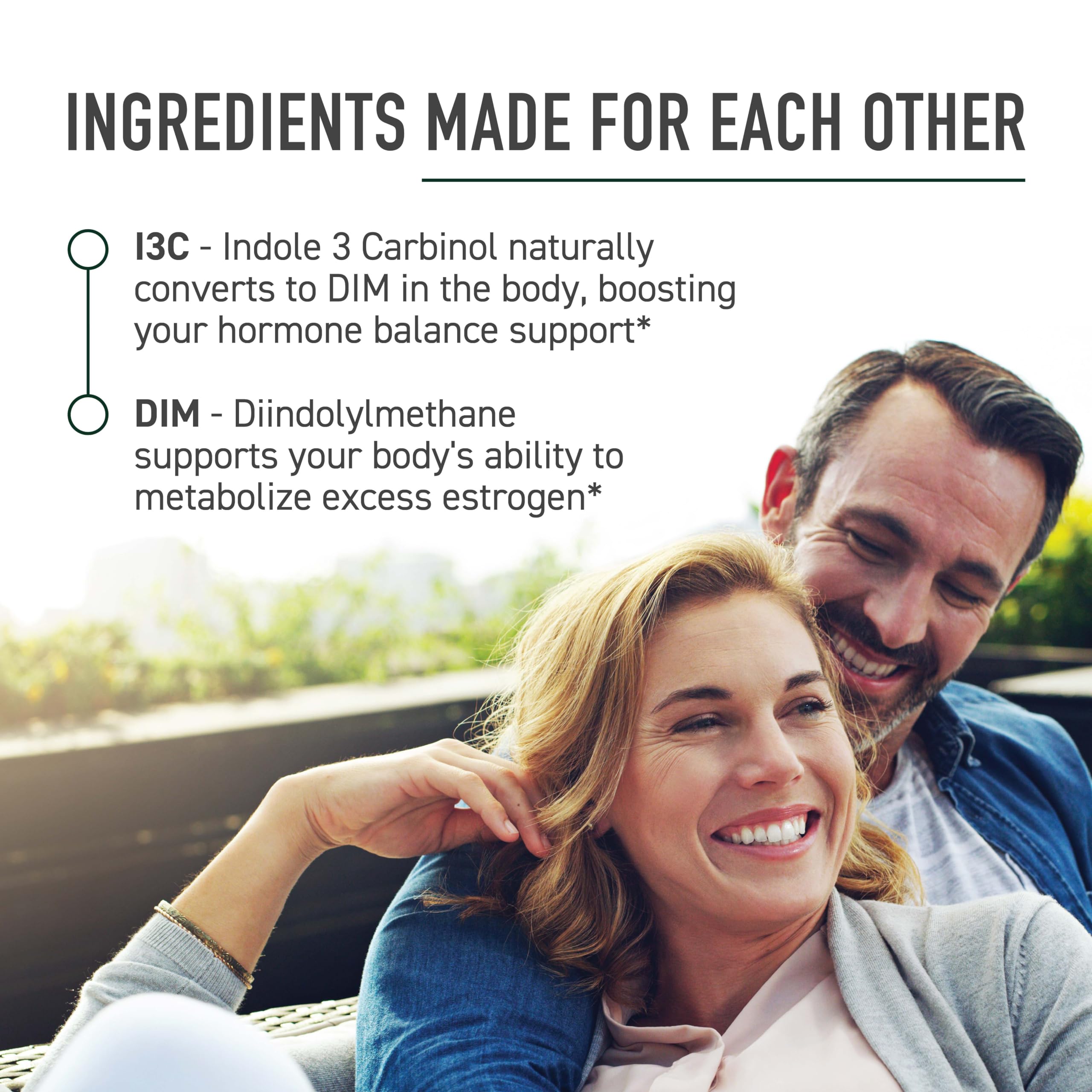 SMNutrition DIM & I3C label front shows vegan, non-GMO formulation.
