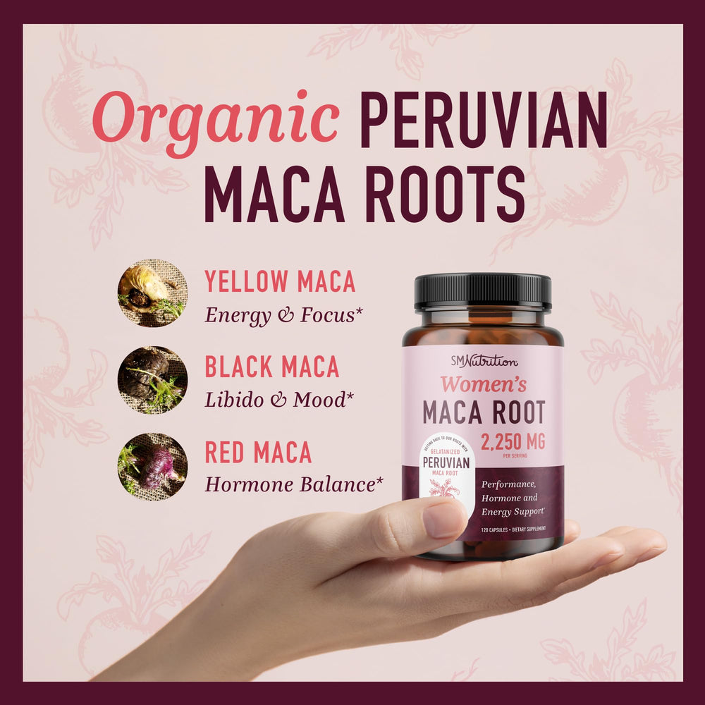 SMNutrition gelatinized Peruvian maca capsules indicate improved digestibility.