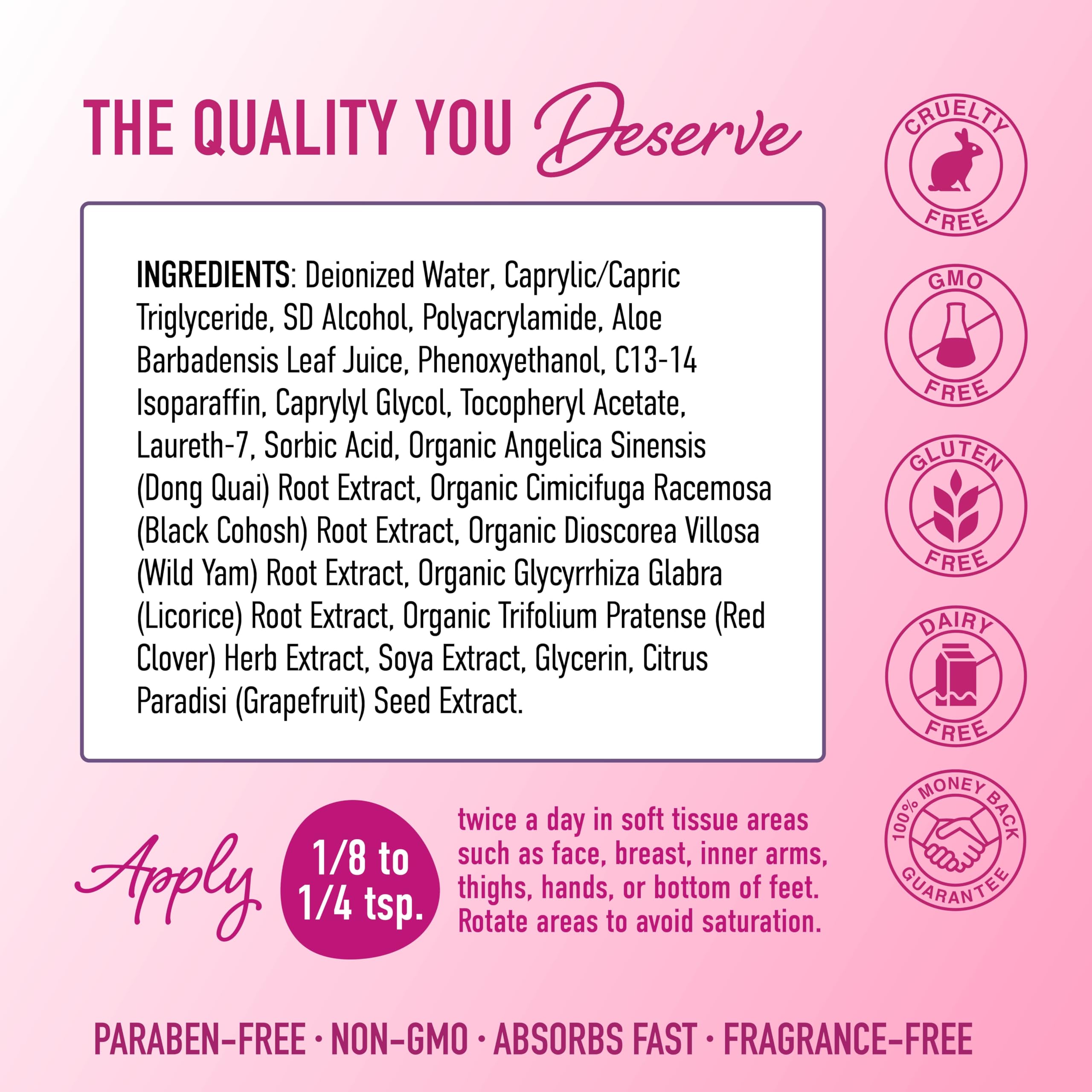 Gluten-free and dairy-free badge communicates allergy-friendly features
