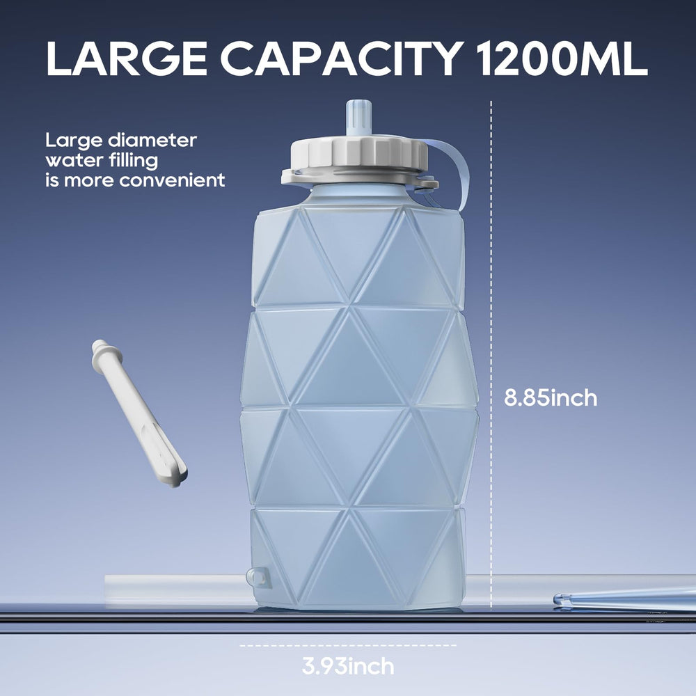 Smokitcen 1.2 liter enema kit offers ample capacity for thorough cleansing