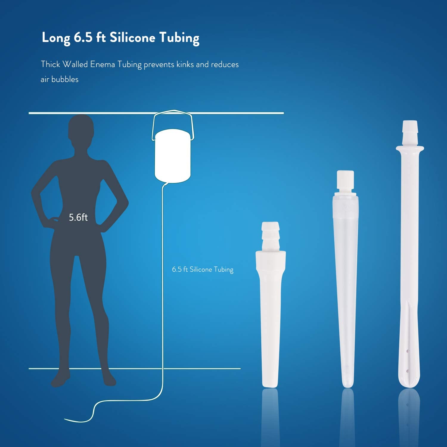 Smokitcen multi-use enema kit for at-home routines