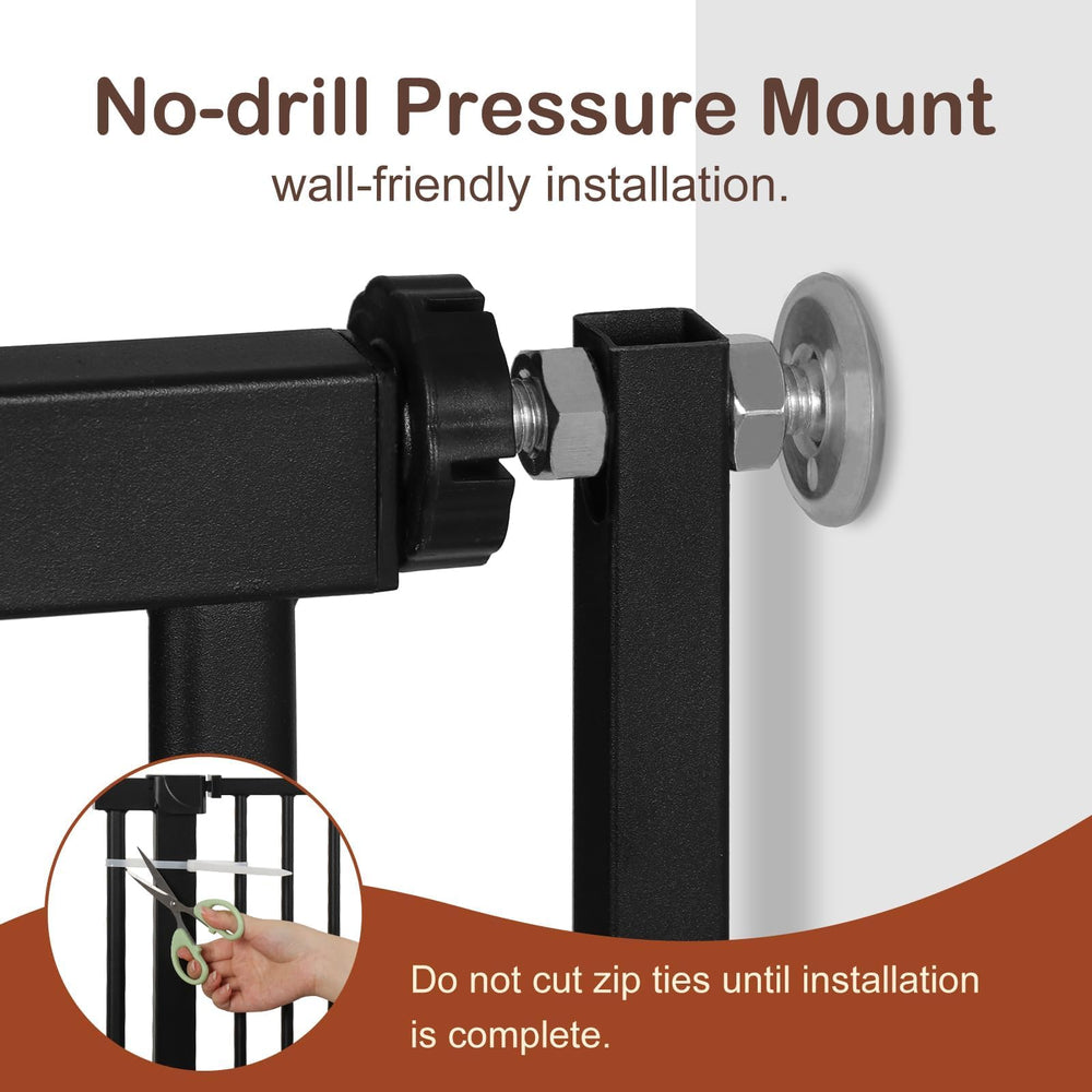 SMONTER indoor gate suitable for stairs and doorways in busy homes