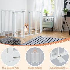 SMONTER metal panels used as a sturdy barrier in a doorway or hallway.