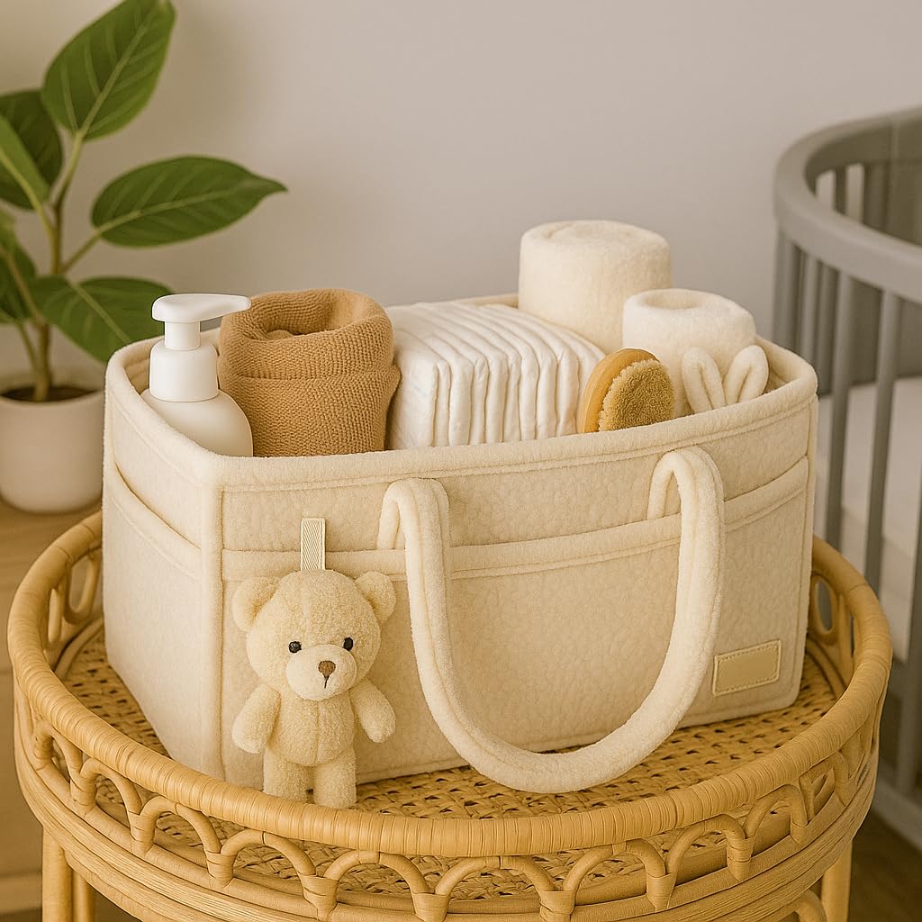 Smoochie diaper caddy car-travel setup is perfect for car trips and family outings.