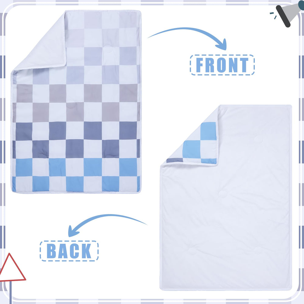 SmoothNovelty bed skirt finishes crib decor with a tidy, finished look.