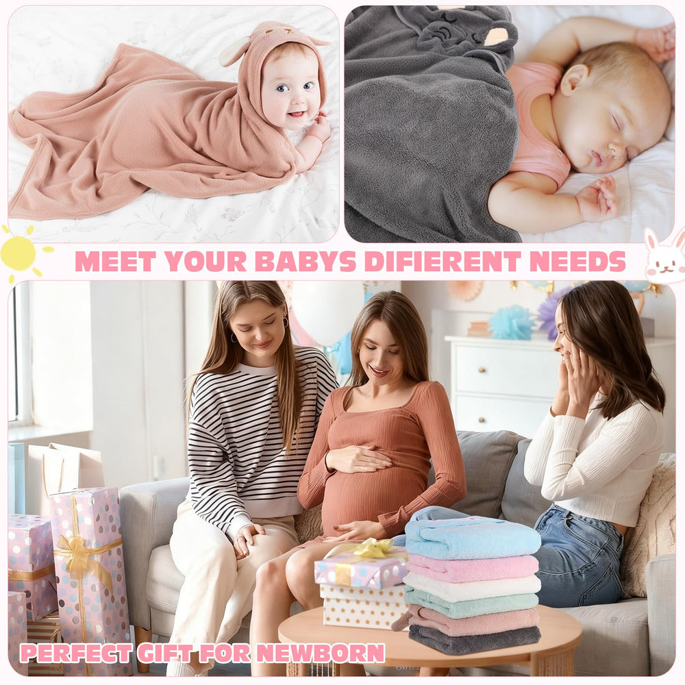 SmoothNovelty gift-ready towel set is ideal for baby showers and birthdays