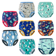 SMULPOOTI six-layer training pants provide strong daytime absorption for potty learning.