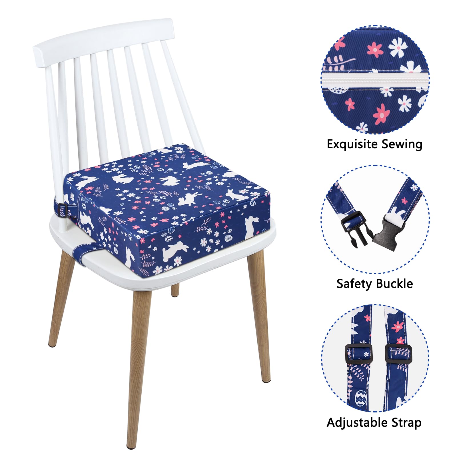 SMZCTYI booster seat cover is detachable and washable