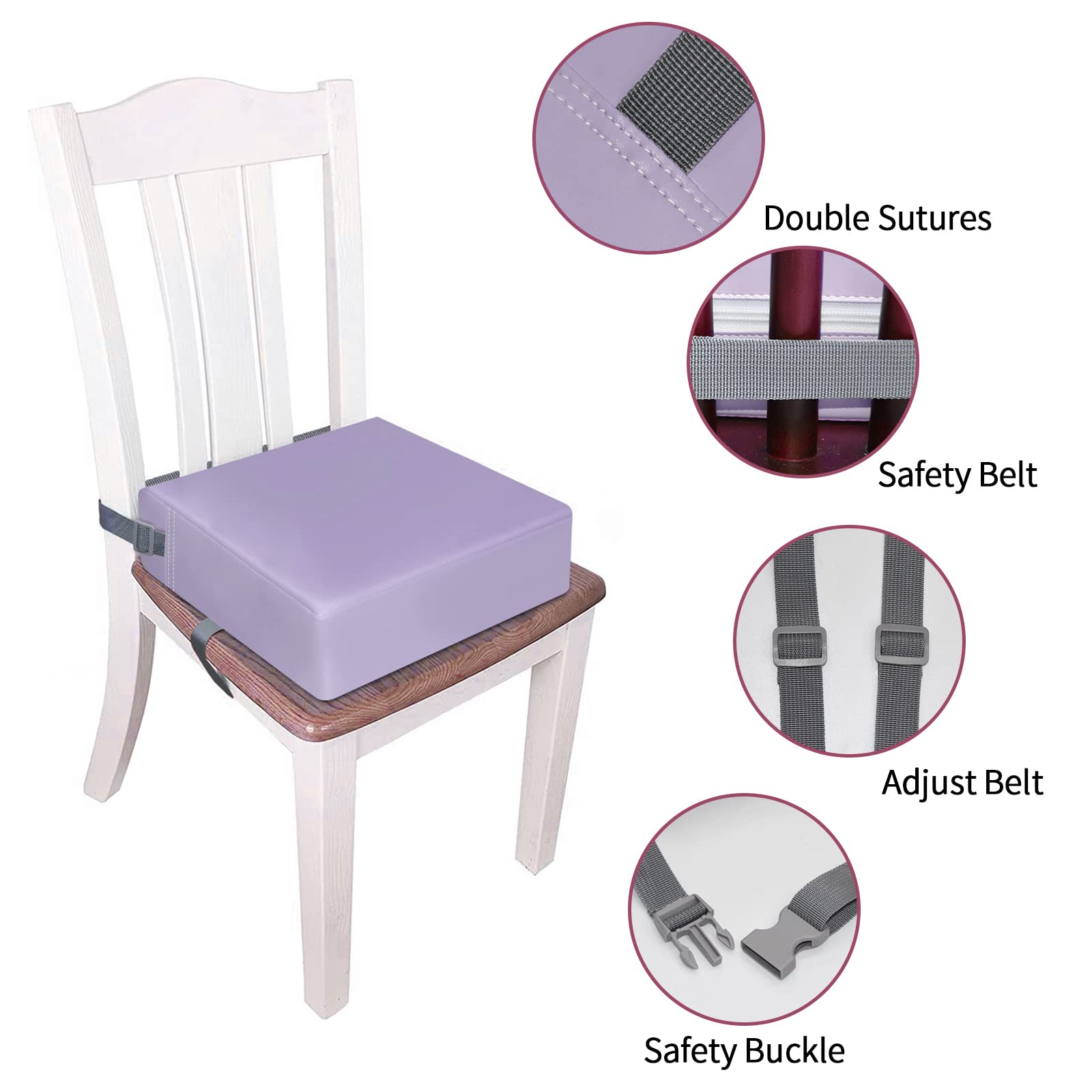 SMZCTYI safety belts and non-slip base keep the chair securely in place.