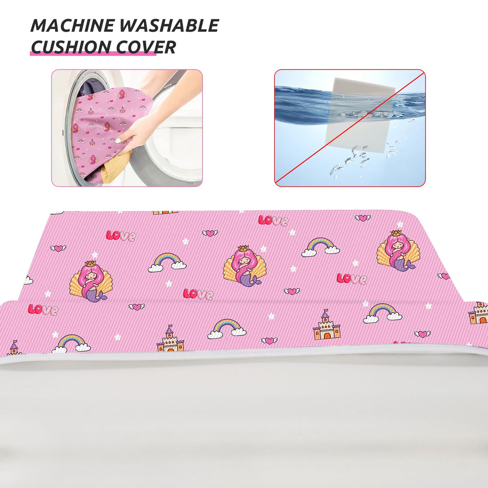 SMZCTYI booster seat machine washable cover for easy maintenance