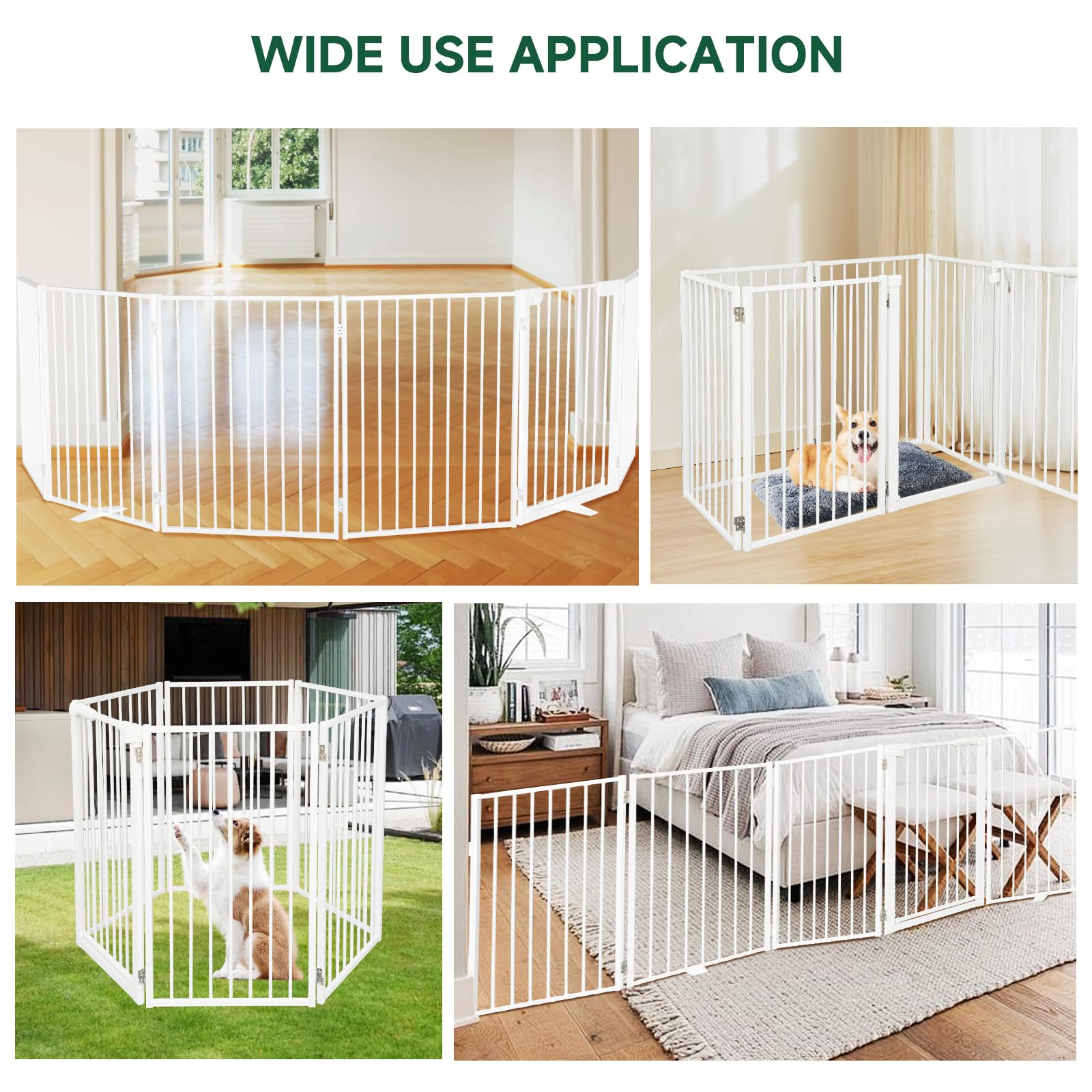 Multifunction Snagle Paw gate usable as playpen or barrier for dogs
