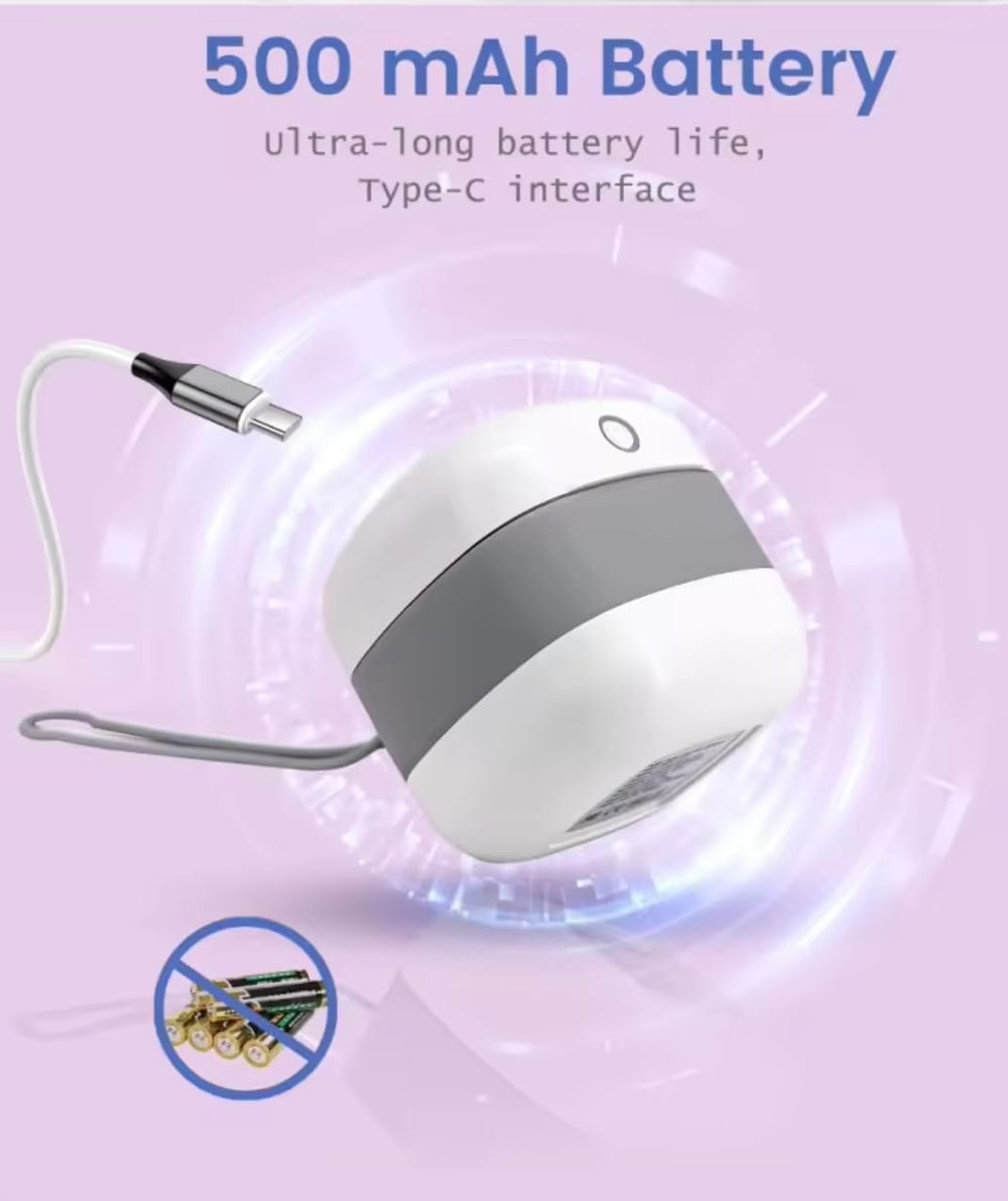 Snappy Portable UV Cleaner interior capacity fits up to four pacifiers.