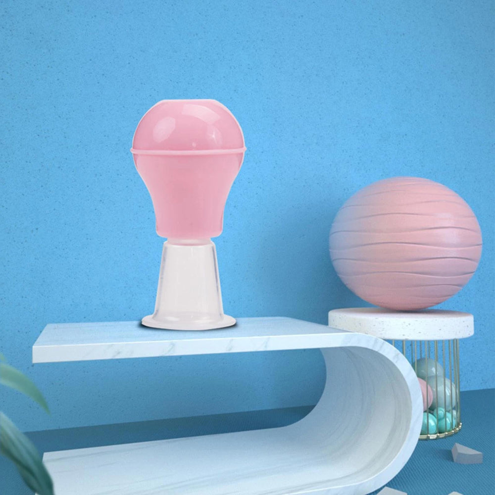 Sndperiexam pink silicone nipple corrector close-up promotes gentle care during routine use.