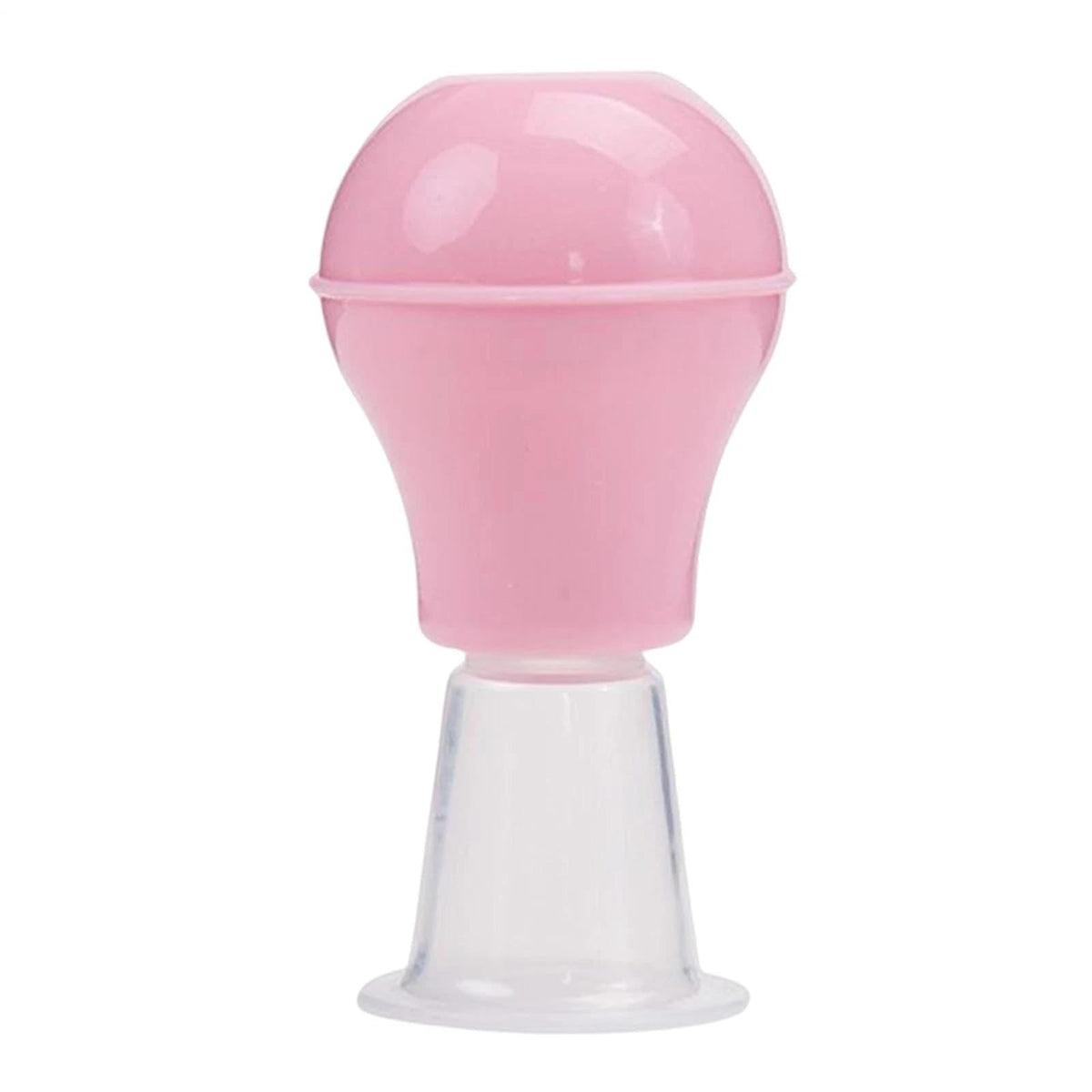 Sndperiexam pink silicone nipple corrector close-up showing gentle suction for comfort.